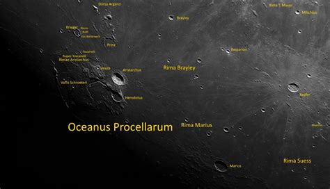 Oceanus Procellarum, Aristarchus, & Kepler - Lunar Observing and Imaging - Cloudy Nights