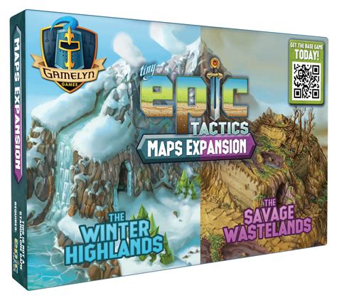 Tiny Epic Tactics Maps Expansion - Gamelyn Games - More Fun Faster