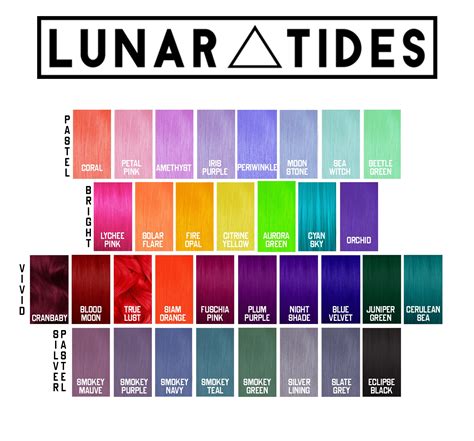 Lunar Tides | Fantasy hair color, Dark to light hair, Lunar tide