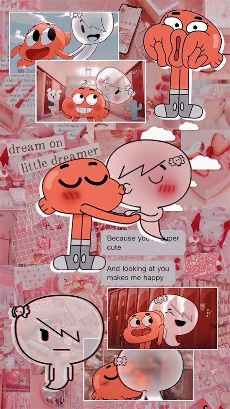 Darwin and Carrie Wallpaper | The amazing world of gumball, World of gumball, Amazing gumball