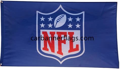 NFL LOGO Flag-3x5 Ft NFL match Banner-100% polyester-NFL shield flag ...