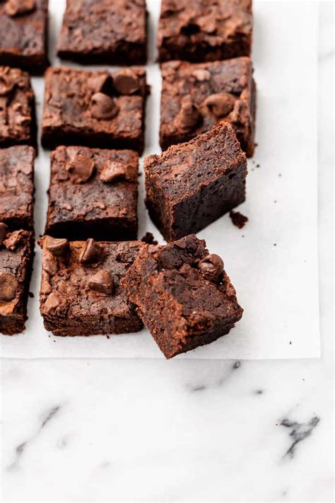 Gluten Free Brownies (Vegan Brownies Too!) - Grandbaby Cakes