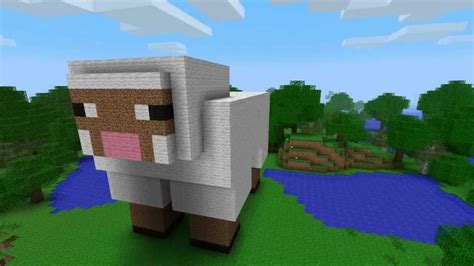 Minecraft Creations: Sheep Statue - YouTube