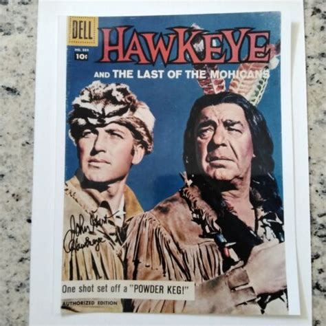 John Hart SIGNED Photo 40s Movie TV Lone Ranger Serials Hawkeye Last ...