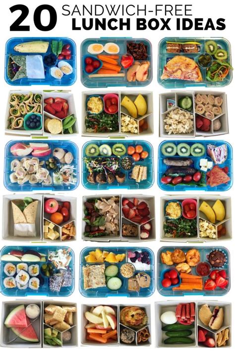 20 Sandwich-Free Lunch Box Ideas | Be A Fun Mum