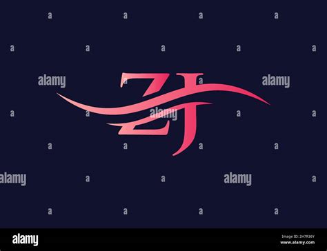 ZJ letter logo. Initial ZJ letter business logo design vector template Stock Vector Image & Art ...