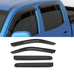 Window Visors For 05-20 Nissan Frontier Crew Cab Vent Visor Sun/Rain ...