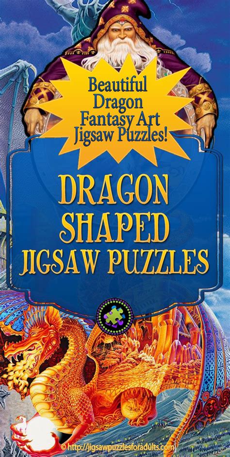 Dragon Shaped Jigsaw Puzzles | Perfect for Fantasy Art Fans | Shaped jigsaw puzzles, Jigsaw ...