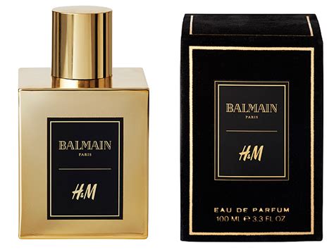 Balmain x H&M perfume - MENTE NATURAL DE MODA