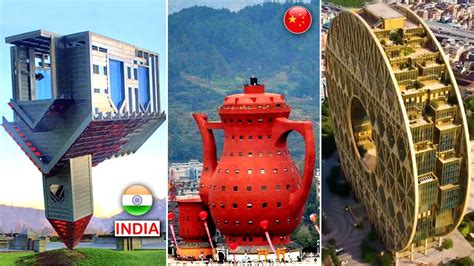 Top 10 Unusual Buildings in The World - YouTube