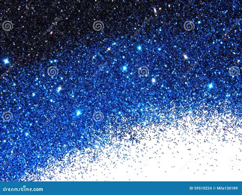 Beautiful Background of Blue and Black Glitter Sparkle on White Stock Photo - Image of nail ...