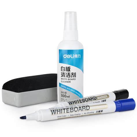 Erasable whiteboard accessories Cleaner & Board Eraser & Whiteboard Marker Pen school & Office ...