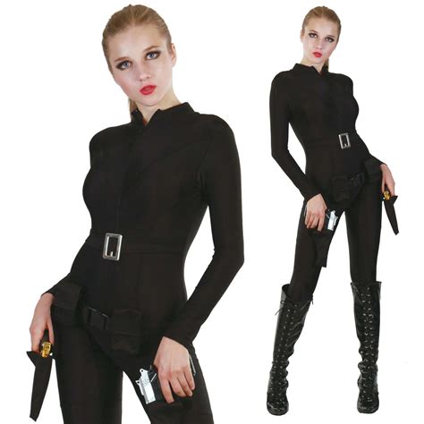 Spy Costume - Womens - Medium