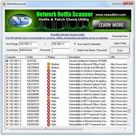 Network Hotfix Scanner Alternatives: Top 10 Vulnerability Scanners & Similar Apps | AlternativeTo