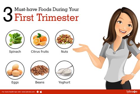 Eat 6 Best Foods Items In Your First Trimester - Nutrition During ...