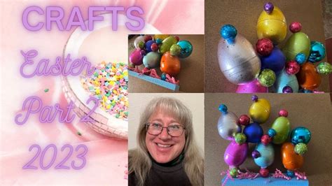 Easter crafts 2023 Part 2 Sparkly Egg Stack - FUN and BUDGET friendly ...