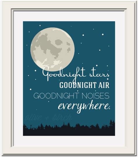 Goodnight Moon Quote Printable (With images) | Goodnight moon quotes ...