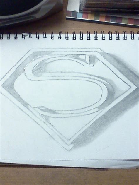 Superman Logo Drawn by Debonair-Arts on DeviantArt