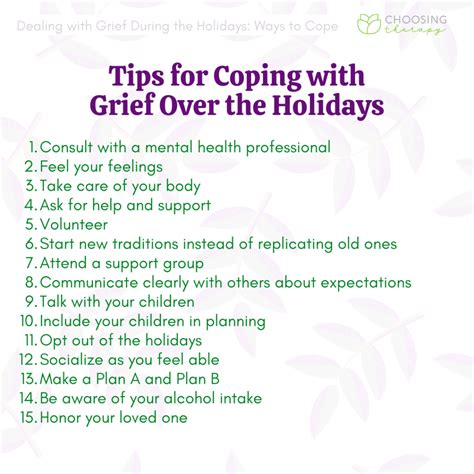 Dealing With Grief During the Holidays: 28 Ways to Cope