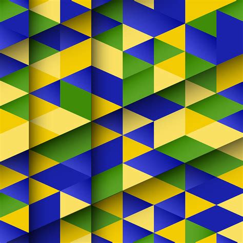 Abstract design using Brazil flag colours 233868 Vector Art at Vecteezy