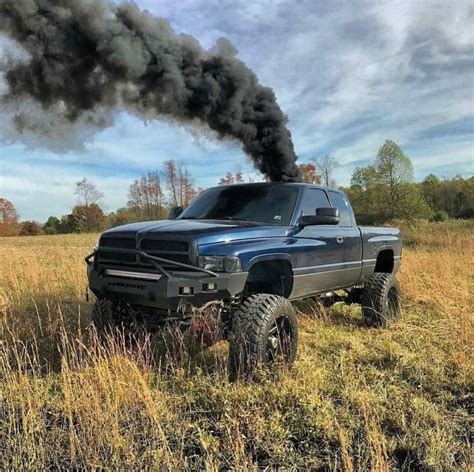 Second 2nd Gen Dodge Ram | Jacked up trucks, Trucks lifted diesel ...