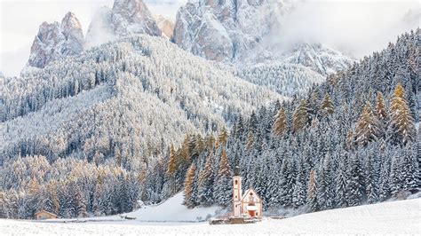 Winter panorama, The Dolomites, Italy | Beautiful places to live, Alta badia, Beautiful places