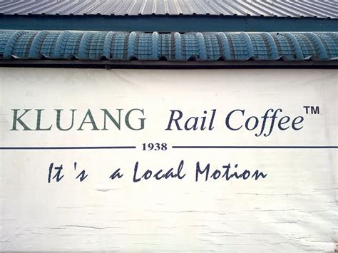 all about indomee: KLUANG RAIL COFFEE since 1938