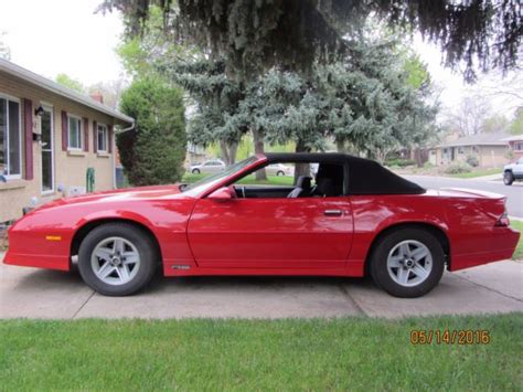 Camaro 3rd Gen Convertible for sale: photos, technical specifications, description