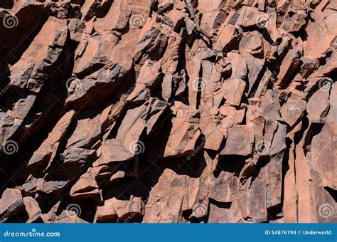 Dry Lava Basaltic Rock stock photo. Image of grunge, eruption - 54876194