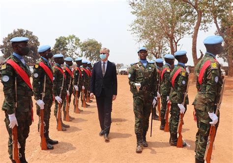 UN peacekeeping boss visits Rwandan troops in CAR - Rwanda