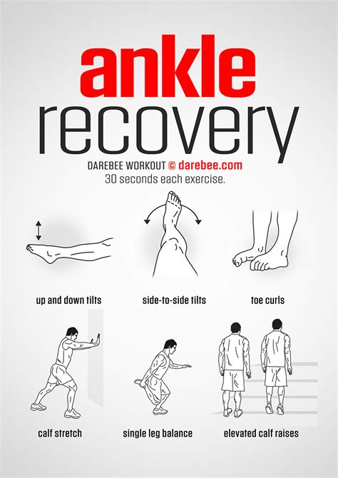 Printable Ankle Strengthening Exercises