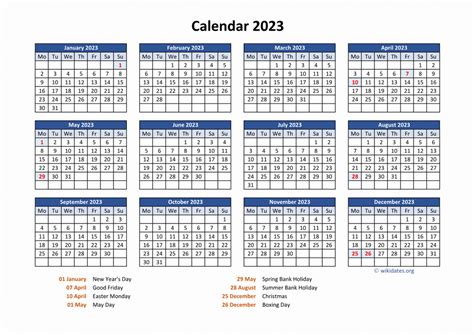 calendar 2023 uk free printable pdf templates riset - calendar 2023 uk printable | free ...