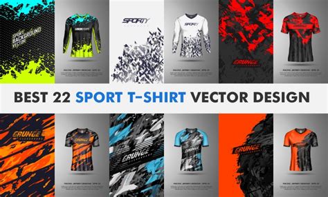 22 Sports T-Shirt Design Templates For FREE | Designidea4u