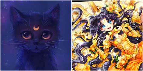 Sailor Moon: 10 Amazing Pieces of Luna Fan Art You Have To See