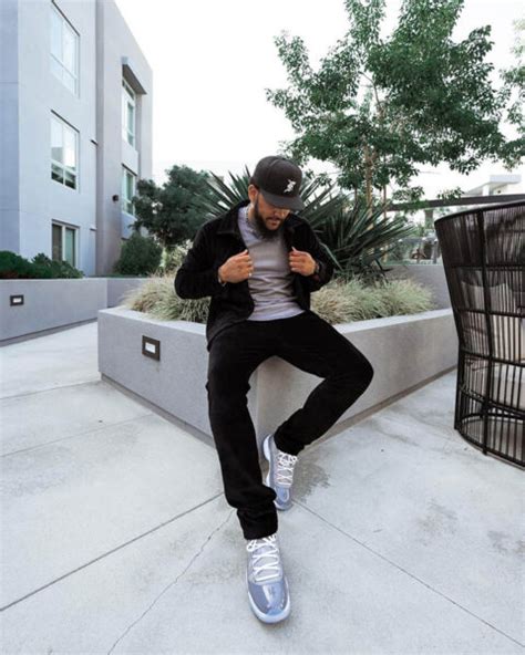 Air Jordan 11 Cool Grey On Feet: Styling The Jordan’s Cool Grey