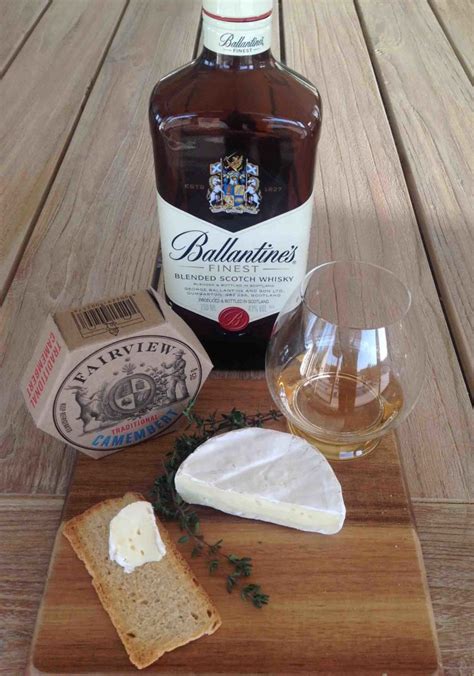 Whisky and Camembert Cheese Pairing