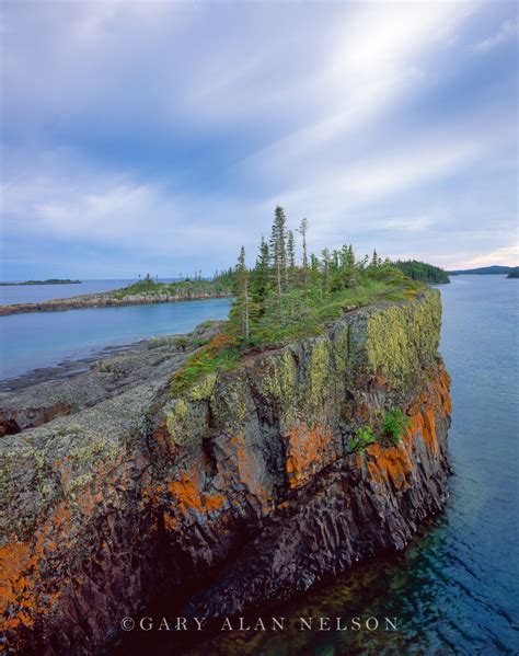 Split Island on Lake Superior | Isle Royale National Park, Lake Superior, Michigan | Gary Alan ...