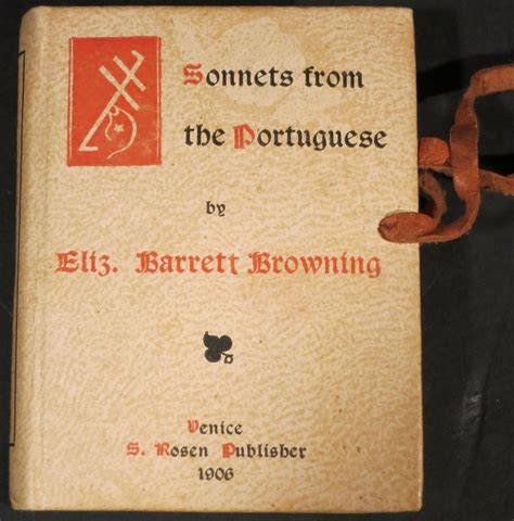 BIBLIO | SONNETS FROM THE PORTUGUESE by Browning, Elizabeth Barrett | | 1906 | S. Rosen