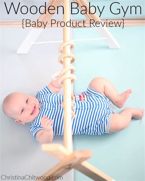 Wooden Baby Gym {Baby Product Review}