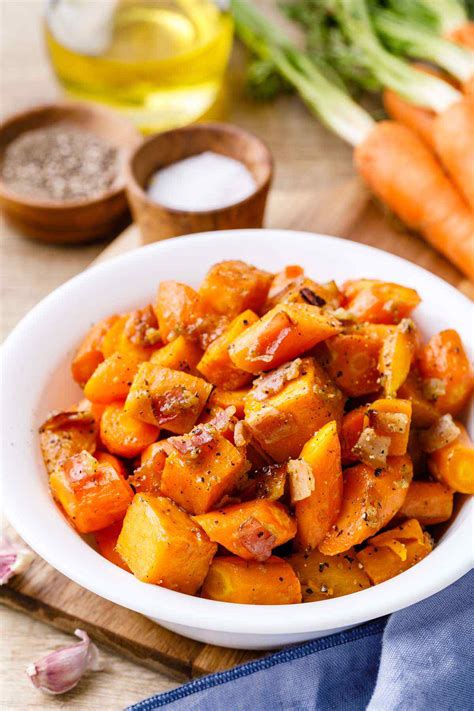 Ridiculously Good Maple Roasted Carrots and Sweet Potatoes - Healthy ...