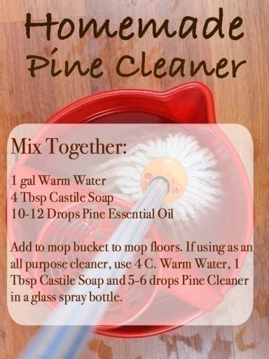 Homemade Pine Cleaner