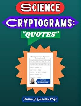 Science Cryptograms: "Quotes" by Sapientom | TPT