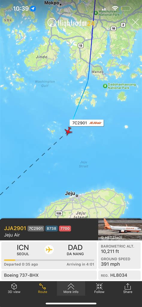 JEJU Air emergency : r/flightradar24