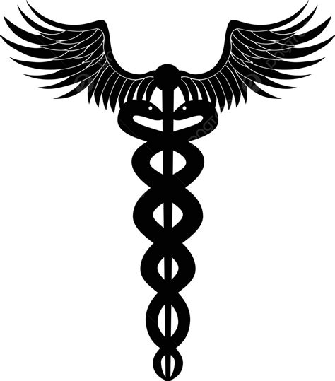 Caduceus Medical Symbol Caduceus Design Illustration Vector, Caduceus ...