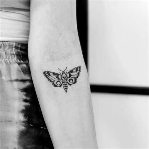 113 Must-Have Death Moth Tattoos That Will Change Your Life