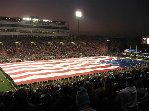 Flag Ceremony, Arizona Wildcats vs. BYU Cougars 21, Las Ve… | Flickr