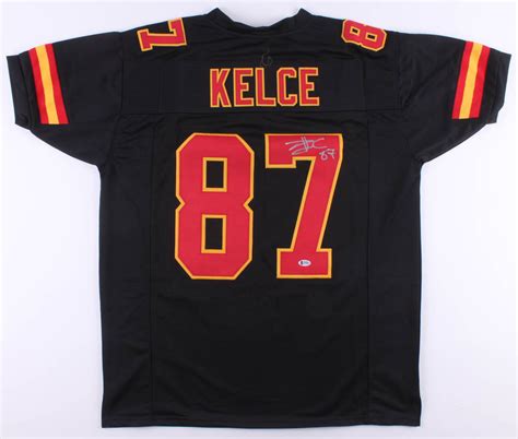 Travis Kelce Signed Jersey (Beckett COA) | Pristine Auction