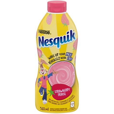 NESQUIK Strawberry Syrup | Nestlé Canada