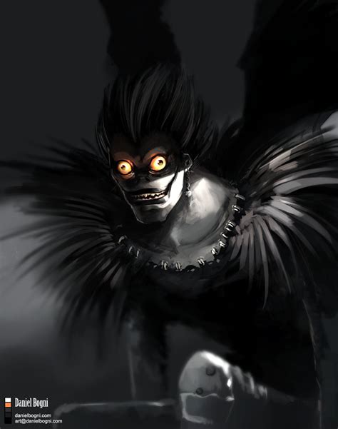 ArtStation - Fanart - Shinigami Ryuk - Death Note