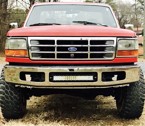 08 f250 front bumper on obs #ford #obs | F250, Ford, Trucks